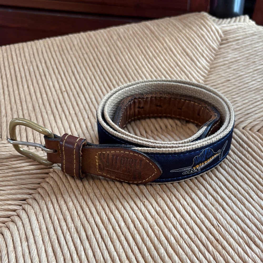 Sailfish Marina Belt Men’s Size 34